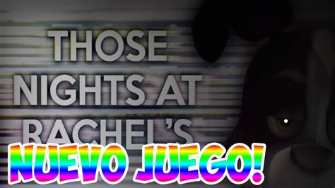 nikson fnaf|those nights at rachel's.